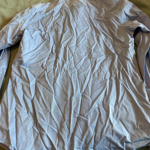 NWT men’s light blue button up slim fit size medium id menswear - Picture 2 of 4